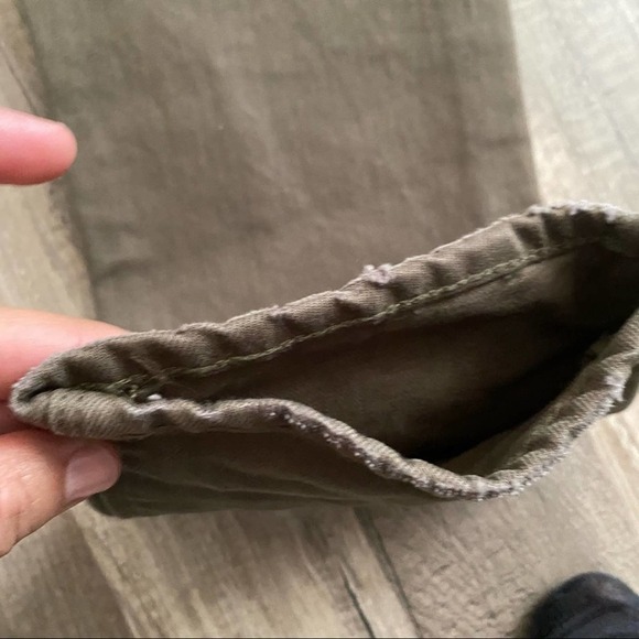 Lucky Brand Bridgette High Rise Skinny Jeans Distress Green Size 8/29 - Picture 16 of 16